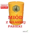 Sprzedam wysokiej jakości miód z własnej pasieki w beczkach (300kg), 100% naturalny. Miód wielokwiatowy ciemny oraz jasny. Posiadam...