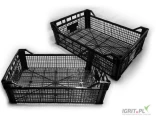 Producent skrzynek plastikowych, transportowych z recyklatu HDPE z atestem PZH.
