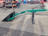 Podnośnik na tył ciągnika z widłami lub łyżką 80cm.
