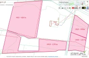 Sprzedam 4 działki, łącznie 8,85 ha, rolne, na każdej wydane warunki zabudowy (dom z budynkiem gosp.), ziemia klasy V-VI, przywrócona...