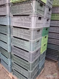 Skrzynki plastikowe 15kg z mocnego plastiku po jednym użyciu 
