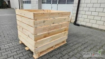 Sprzedam nowe skrzyniopalety 120x100x100 oraz 120x100x90 deska czterostronnie heblowana przerwa między deskami 2.5cm. Cena w zależności...