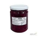 Konfitura z Płatków Róży w całych płatkach i tarta w opakowaniach 620g netto. 
