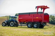 Oferujemy przyczepę skorupową o wysokiej wytrzymałości i pojemności 19,6 m³. Przyczepa o ładowności 15 ton, wyposażona w...