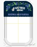 Sprzedam folie top seal 170 z nadrukiem Borówka Warzywniak. około 15 rolek x 3000 mb.