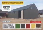 GARAŻ BLASZANY | WIATA GARAŻOWA | HALA BLASZANA | BLASZAK NA MASZYNY | MAGAZYN ROLNICZY | HALA | ZADASZENIE NA MASZYNY