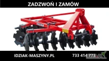 Brona talerzowa talerzówka STRUMYK 1,4m 1,6m 1,8m 2,m 2,2m 2,4m 2,7m 3,15m
